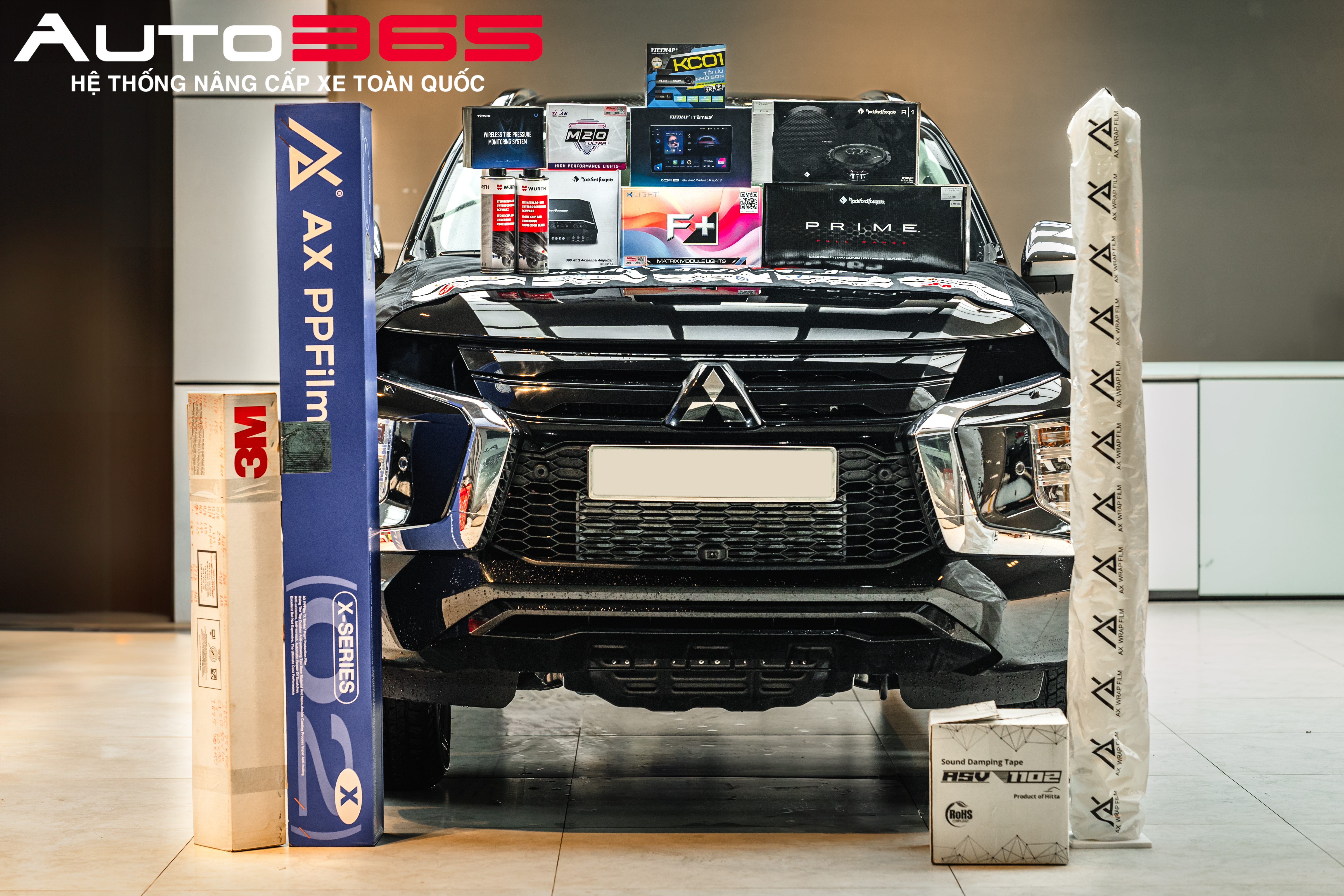 Pajero Sport nâng cấp gói độ lên đến 158 triệu tại Auto365 Thủ Đức