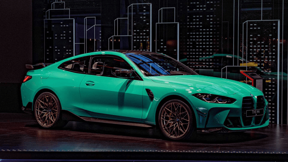 Màu sơn tone bạc hà - Mint Green của BMW